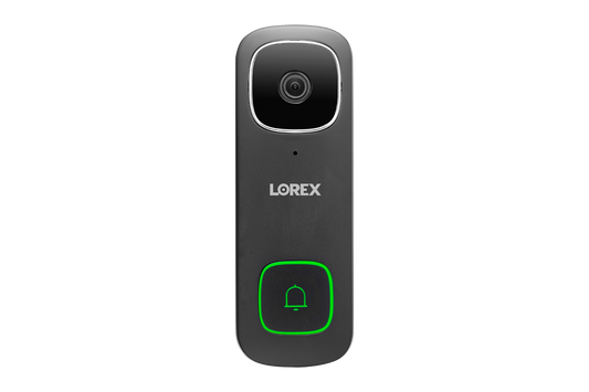 Lorex 2K Wi-Fi Video Doorbell (Wired, 32GB)