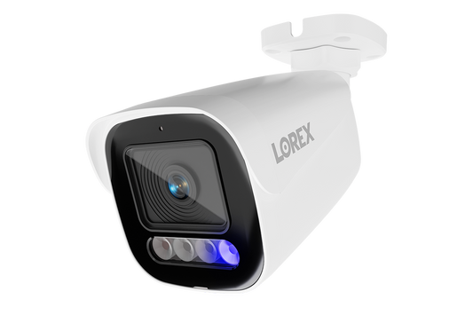 Lorex Connect X5 4K PoE Bullet Camera with Color Night IQ+ - White/Black