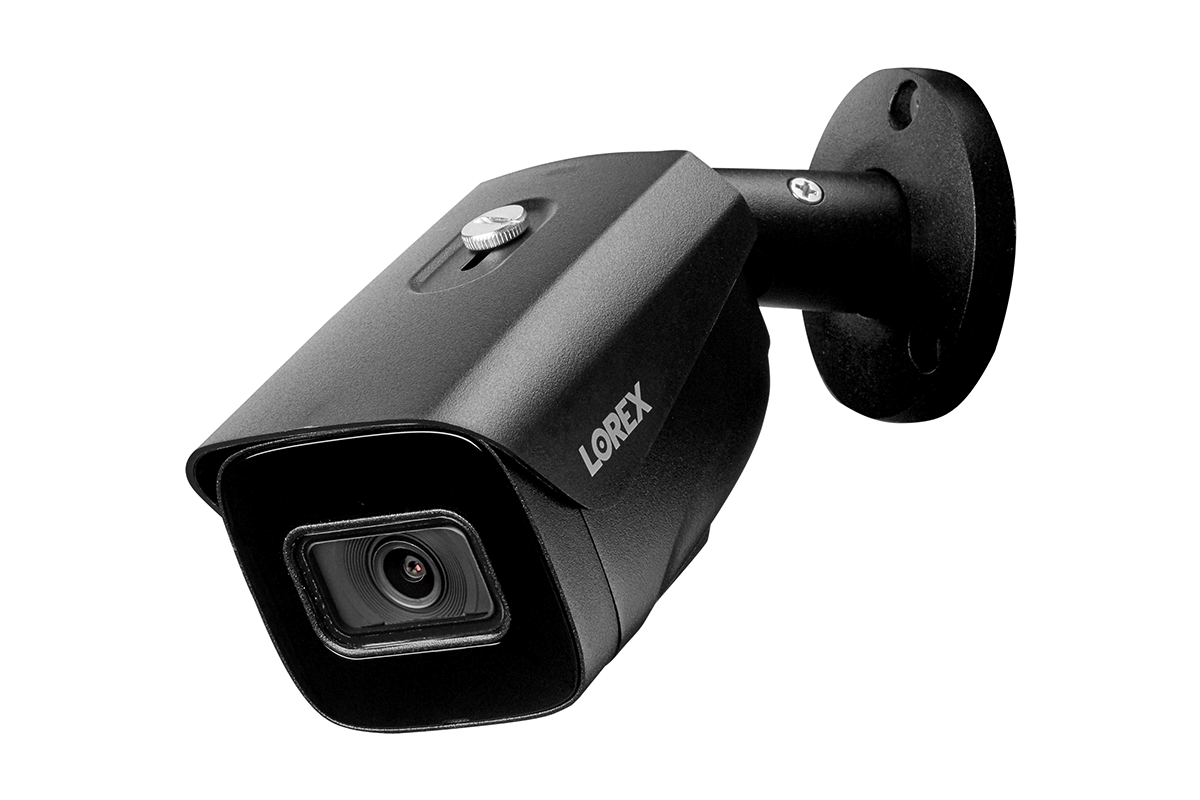 Lorex 4K (32 Camera Capable) Wired NVR System with Nocturnal 3 Smart IP Bullet Cameras Featuring Listen-In Audio and 30FPS Recording