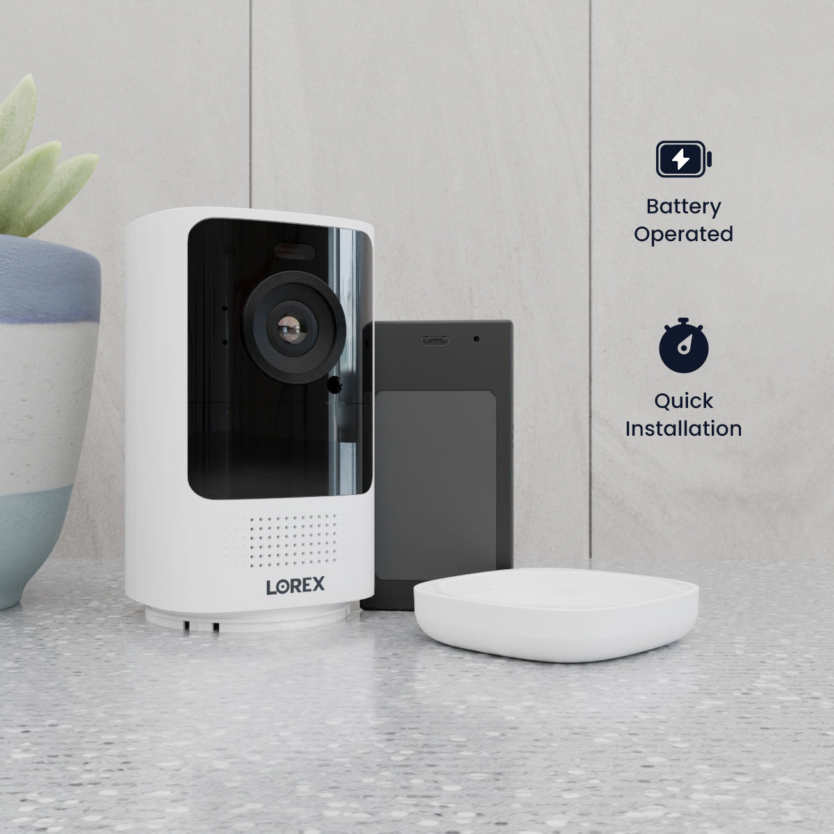 Lorex 4K Spotlight Battery Wi-Fi Security Camera (Cloud-Enabled)