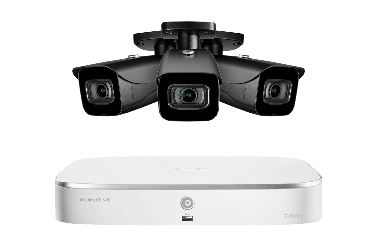 Lorex Fusion 4K 16-Channel (8 Wired + 8 Wi-Fi) 2TB NVR System with 3 Bullet Cameras - Amazon