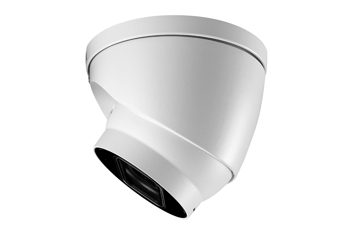 Lorex 4K (32 Camera Capable) Wired NVR System with Nocturnal 3 Smart IP Dome Cameras Featuring Motorized Varifocal Lens and 30FPS Recording