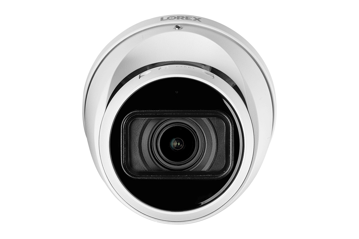 Lorex 4K (32 Camera Capable) Wired NVR System with Nocturnal 3 Smart IP Dome Cameras Featuring Motorized Varifocal Lens and 30FPS Recording