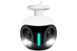 Lorex 4K IP Wired Dual Lens Security Camera with Smart Security Lighting and Smart Motion Detection