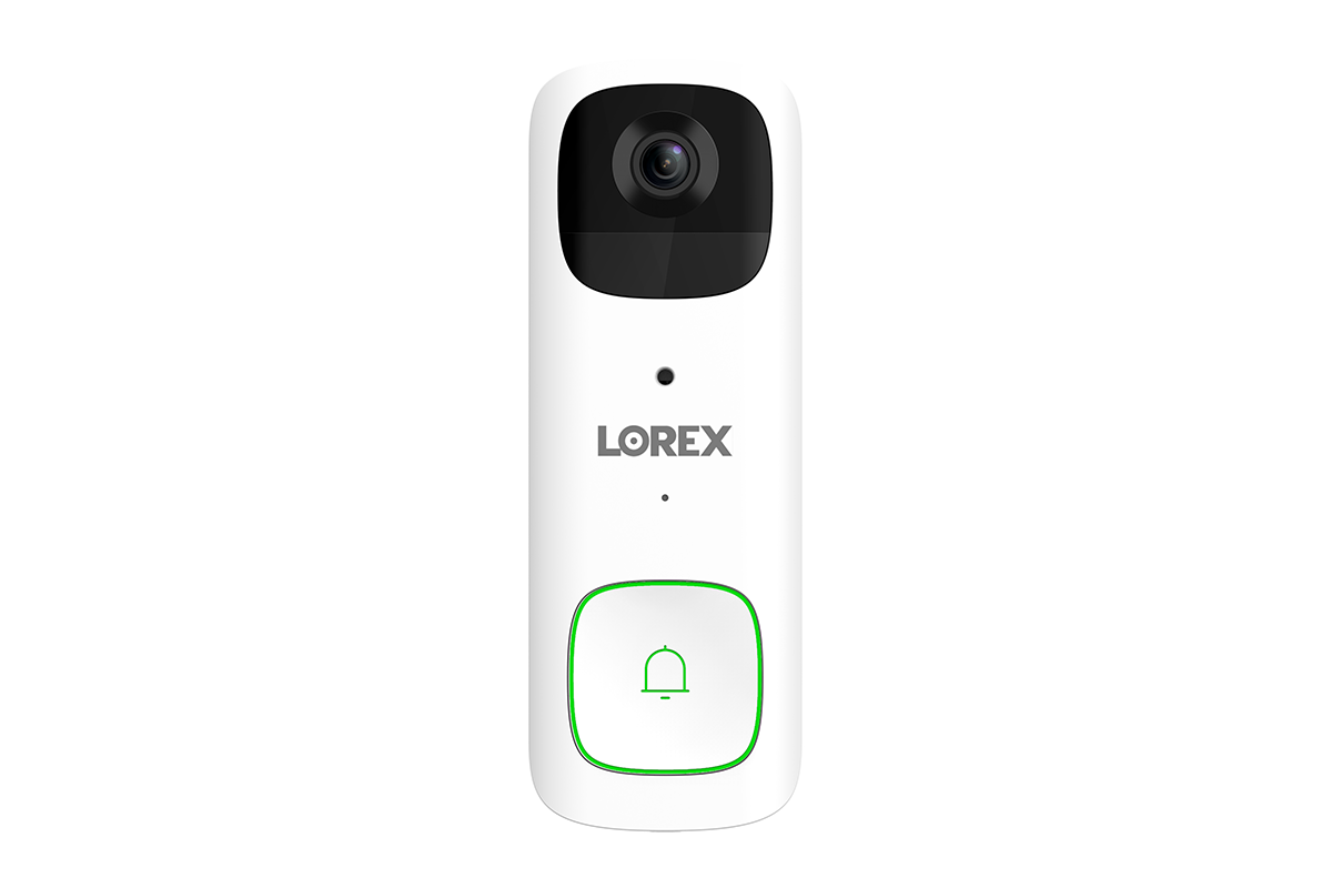 Lorex 2K Wi-Fi Video Doorbell (Battery-Operated, 32GB)
