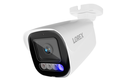 Lorex Connect X5 4K PoE Bullet Camera with Color Night IQ+ - White/Black