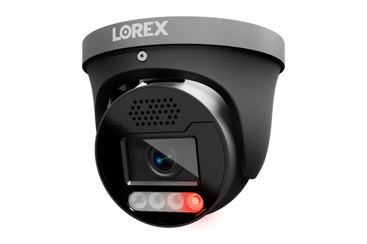 Lorex Connect X5 4K PoE Turret Camera with Color Night IQ+ - White/Black