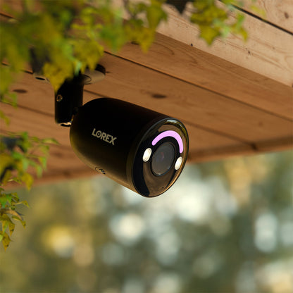 Lorex Fusion Series 4K 16 Channel (8 Wired + 8 Fusion Wi-Fi) 2TB Wired System with H12 Wired 4K IP Bullet Cameras