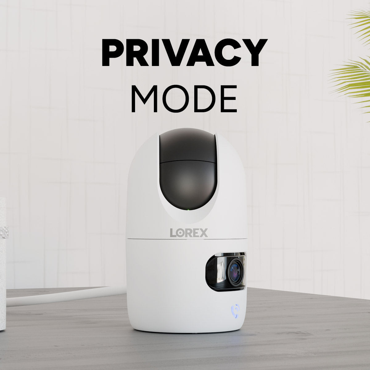 Lorex Connect 2K Dual-Lens Indoor Pan-Tilt Wi-Fi Camera