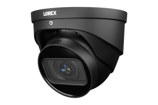 Nocturnal Series N4 Lite 4K IP Wired Turret Security Camera with Motorized Varifocal Lens, Real-Time 30FPS Recording