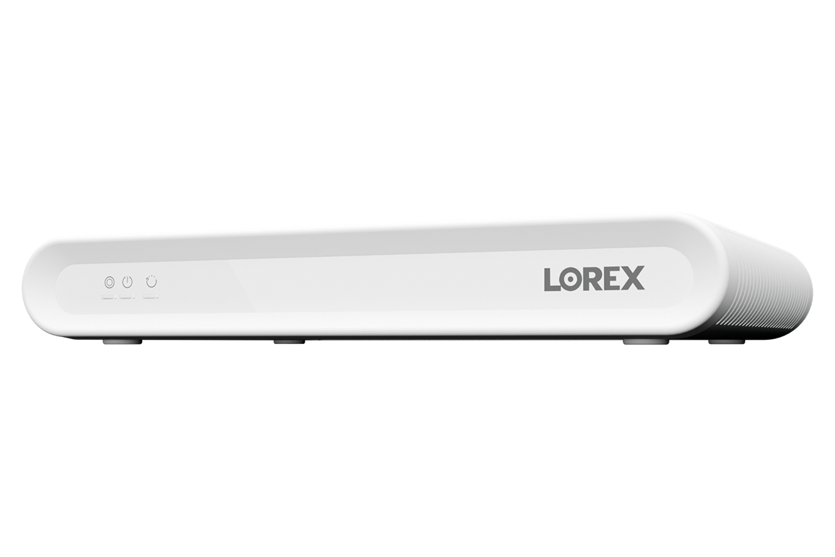 Lorex security RN301 NVR on a white background