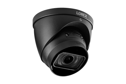 4K (8MP) Motorized Varifocal Smart IP Dome Black Security Camera