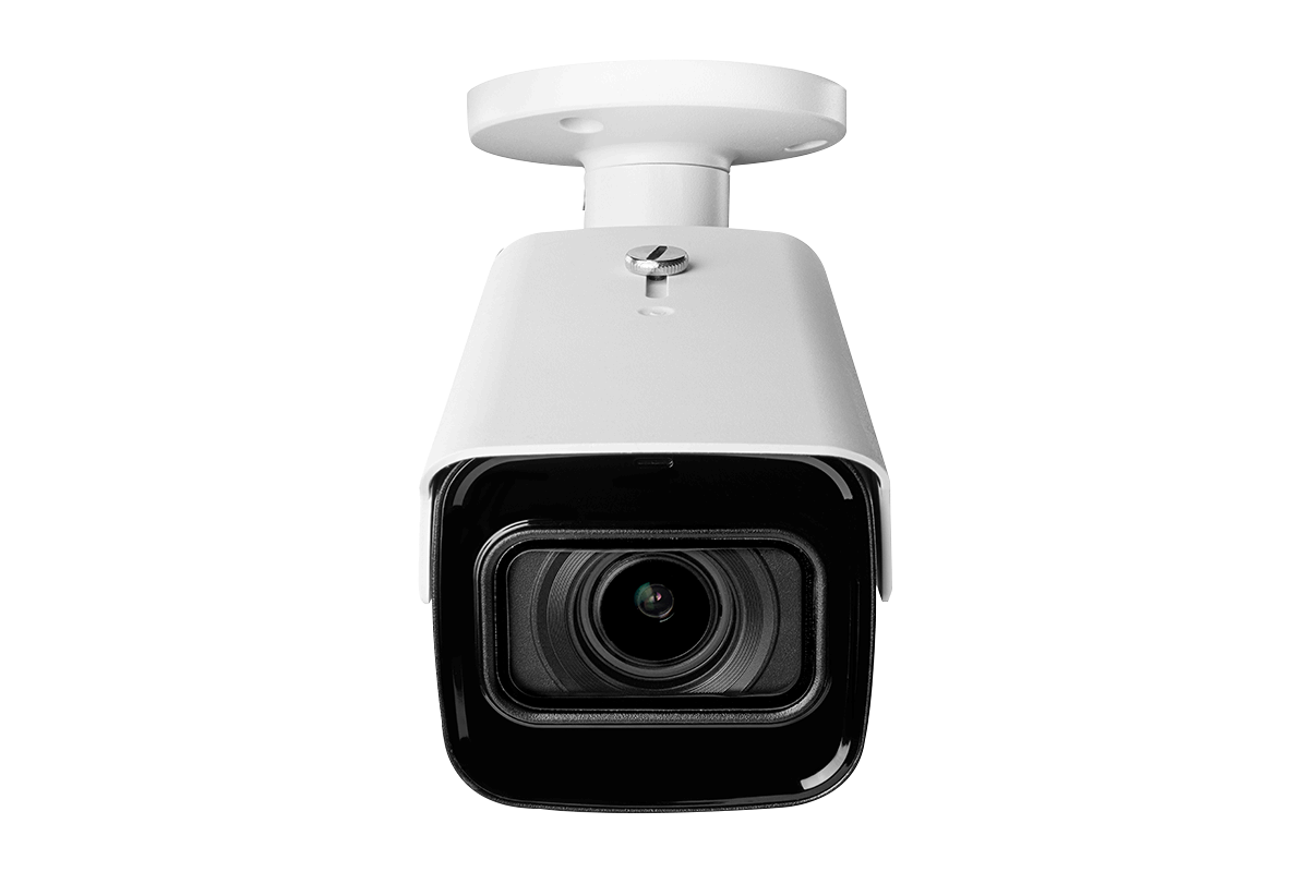 Lorex 4K (16 Camera Capable) 4TB Wired NVR System with Nocturnal 3 Smart IP Bullet Cameras with Motorized Varifocal Lens