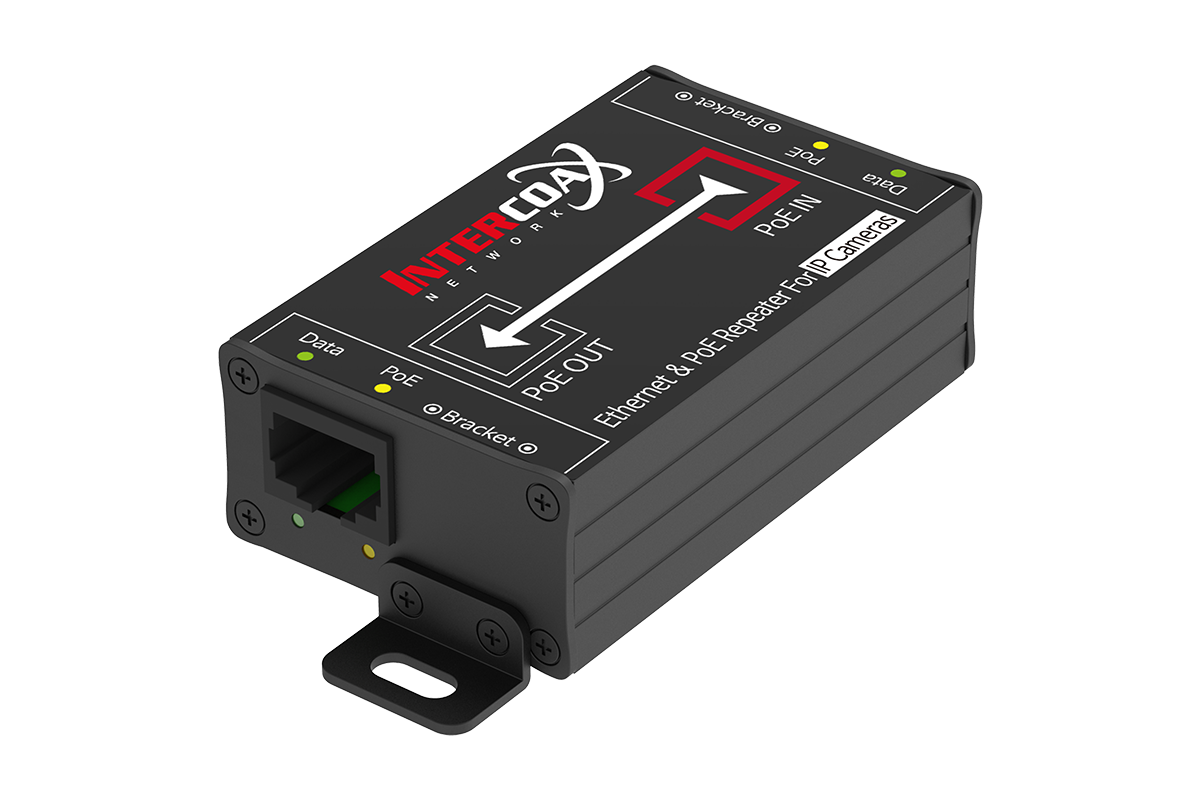 Single Port PoE+ Repeater (200m/600ft PoE Repeater)