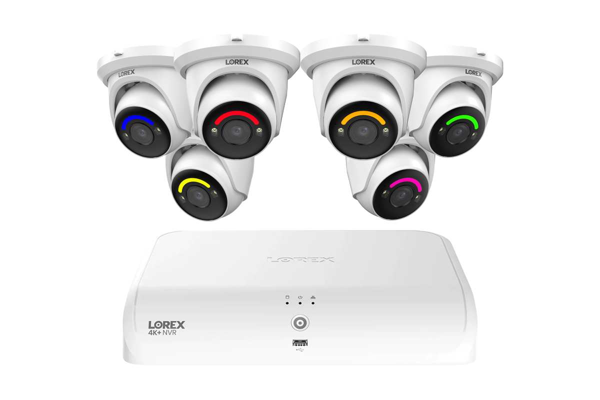 Lorex Fusion Series 4K+ 16 Channel (8 Wired + 8 Fusion Wi-Fi) 2TB Wired System with H12 Wired 4K IP Bullet Cameras - 6