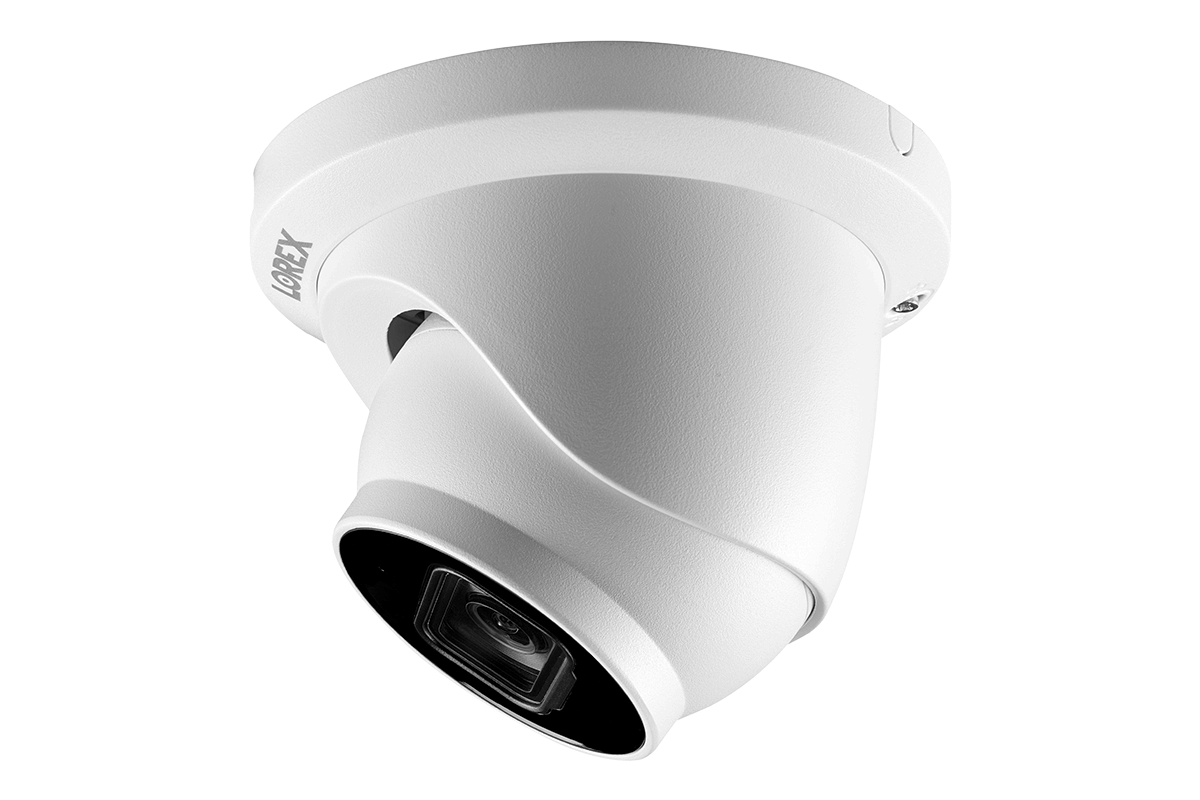 Lorex 4K (16 Camera Capable) 4TB Wired NVR System with Nocturnal 3 Smart IP Dome Cameras with Listen-In Audio and 30FPS