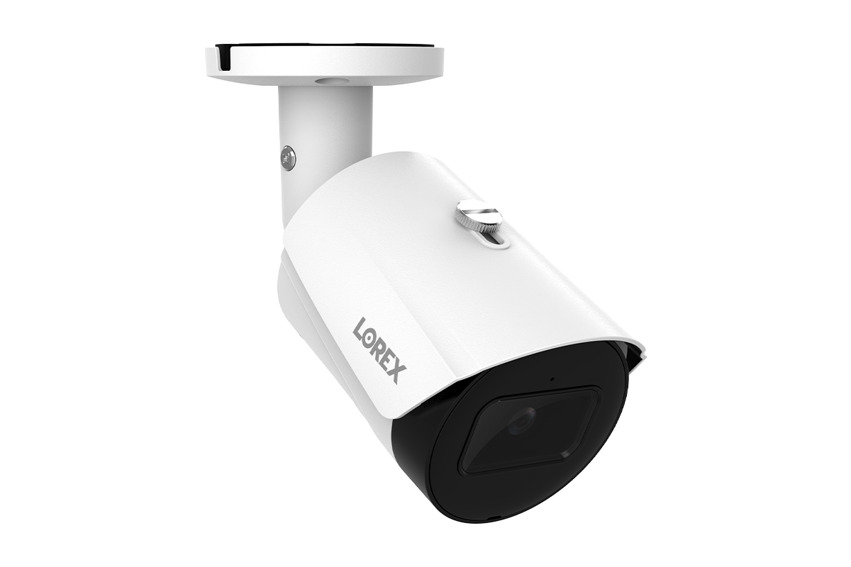 Aurora Series A20 4K IP Wired Bullet Security Camera with Listen-In Audio and Smart Motion Detection