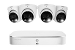 Lorex Fusion 4K 16-Channel (8 Wired + 8 Wi-Fi) 2TB NVR System with Dome Cameras Featuring Smart Deterrence and 2-Way Talk - Amazon - Lorex Corporation